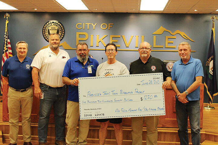 Local man raises money for Trail Town project
